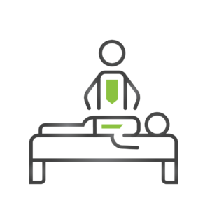 Icon für das Gesundheitstraining des Rückens