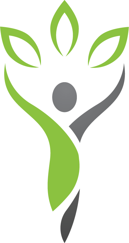 Das Logo von Mach-dich-gesund.at in grau